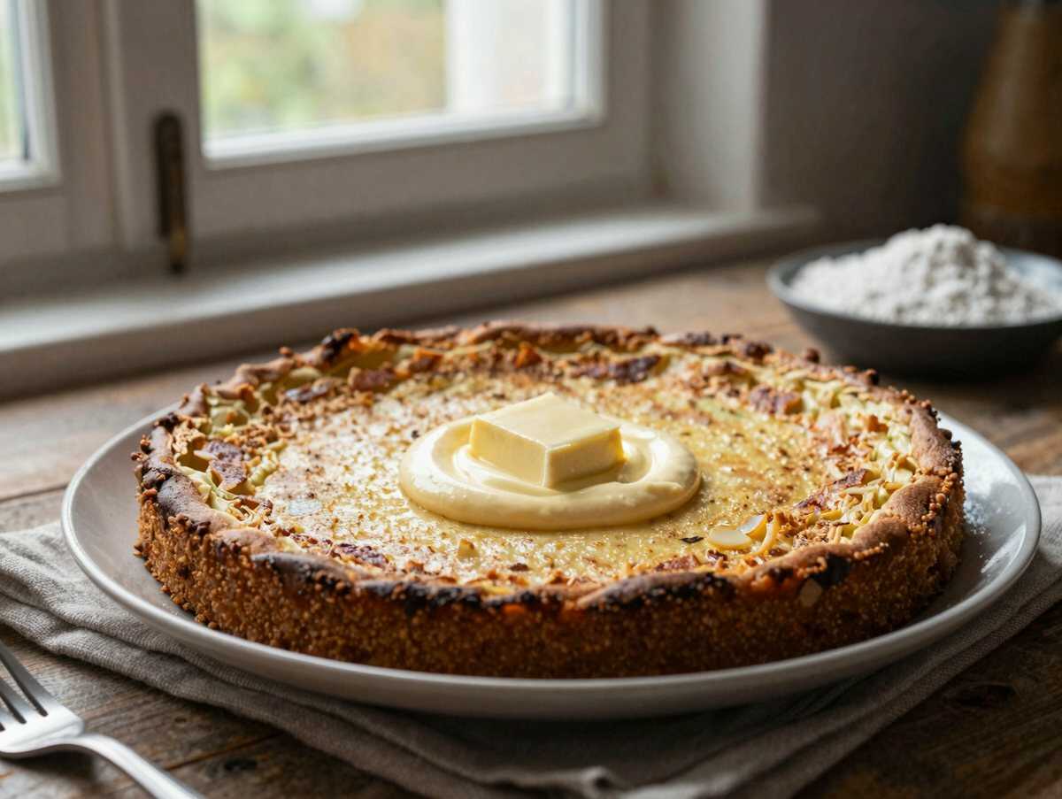 Unglaubliches Rezept: Vanillepudding-Schneekuchen mit Quark, der alle begeistert! – während der Zubereitung