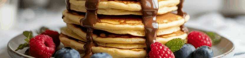 Unser super 3 Minuten Fitness Pfannkuchen super zum Abnehmen – so sieht es fertig aus