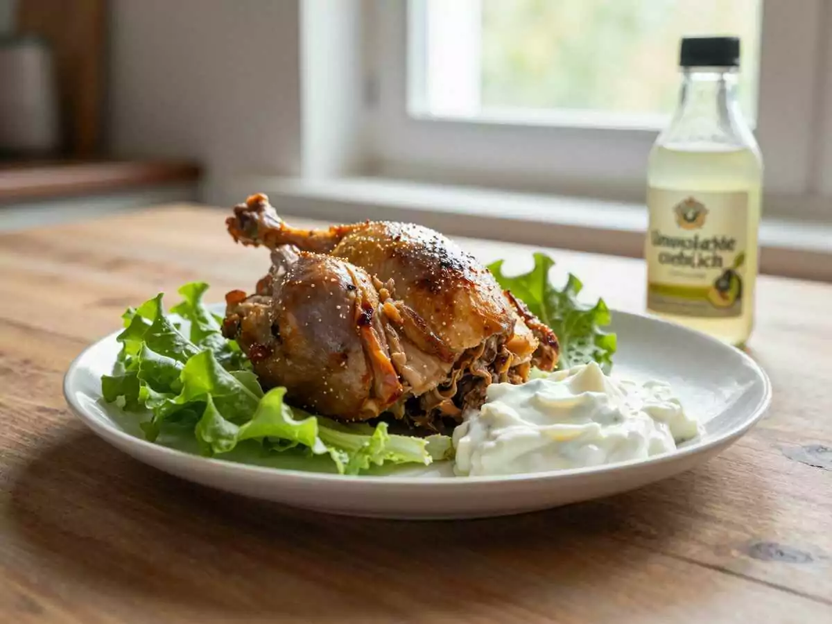 Unwiderstehlich: Verlockende Hähnchen-Salat-Croissants, die Sie lieben werden! – während der Zubereitung