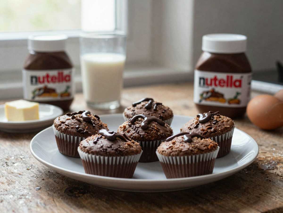 Unwiderstehliche Nutella Muffins: Dein neues Lieblingsrezept! – während der Zubereitung