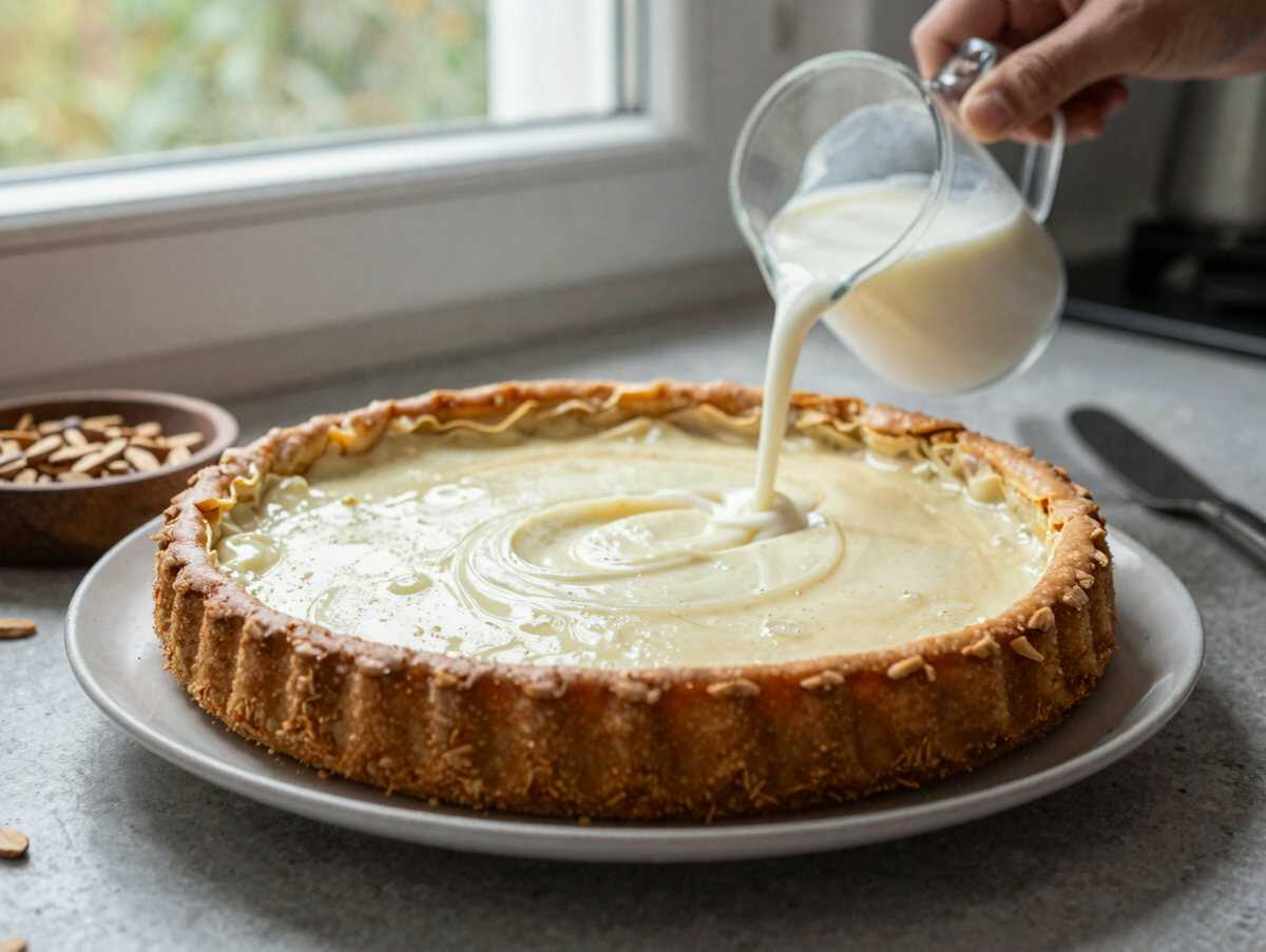 Unwiderstehliches Rezept für Schwedische Mandeltorte entdeckt! – während der Zubereitung