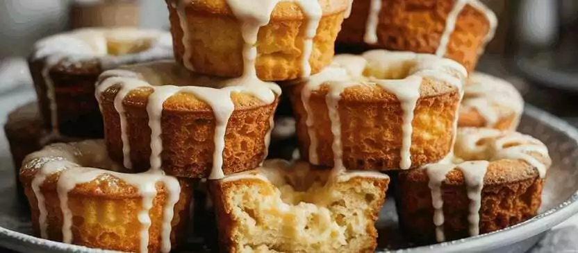 Vanilleküchlein aus der Heißluftfritteuse – so sieht es fertig aus