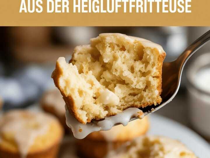 Vanille-Muffins aus der Heißluftfritteuse