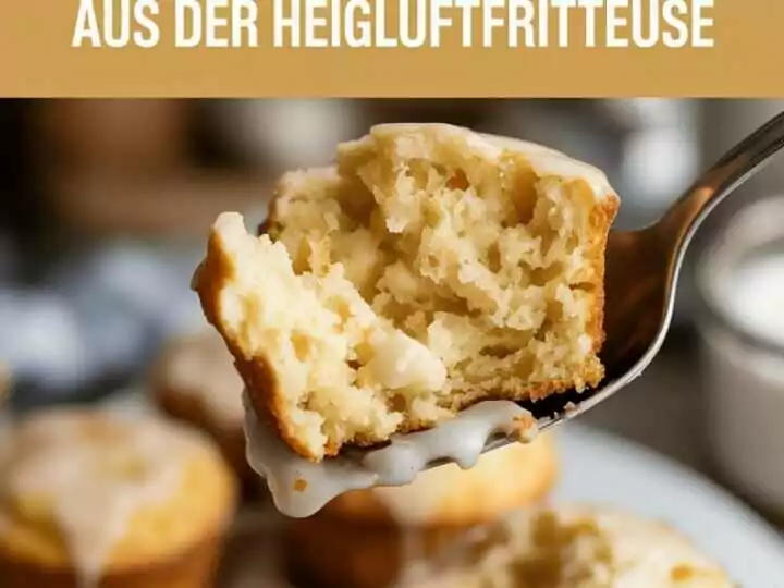 Vanille-Muffins aus der Heißluftfritteuse