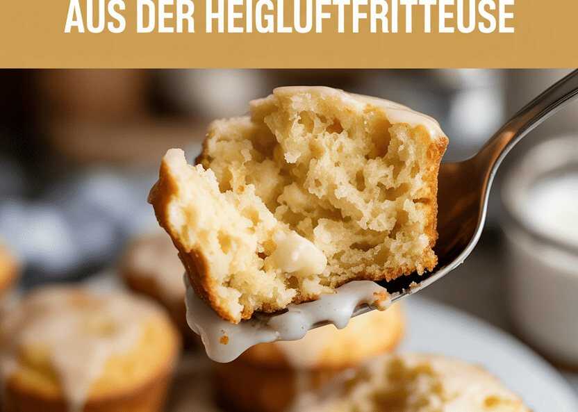 Vanille-Muffins aus der Heißluftfritteuse