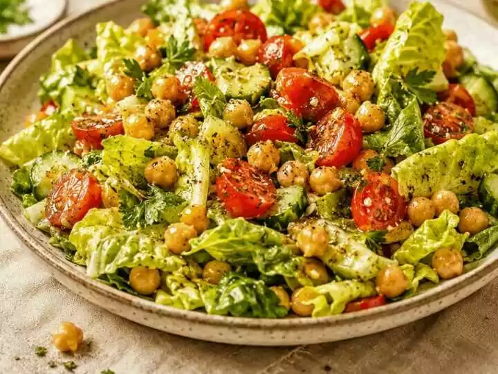 Vegane Knackige Salatkreation: Genussvoll und voller Überraschungen!