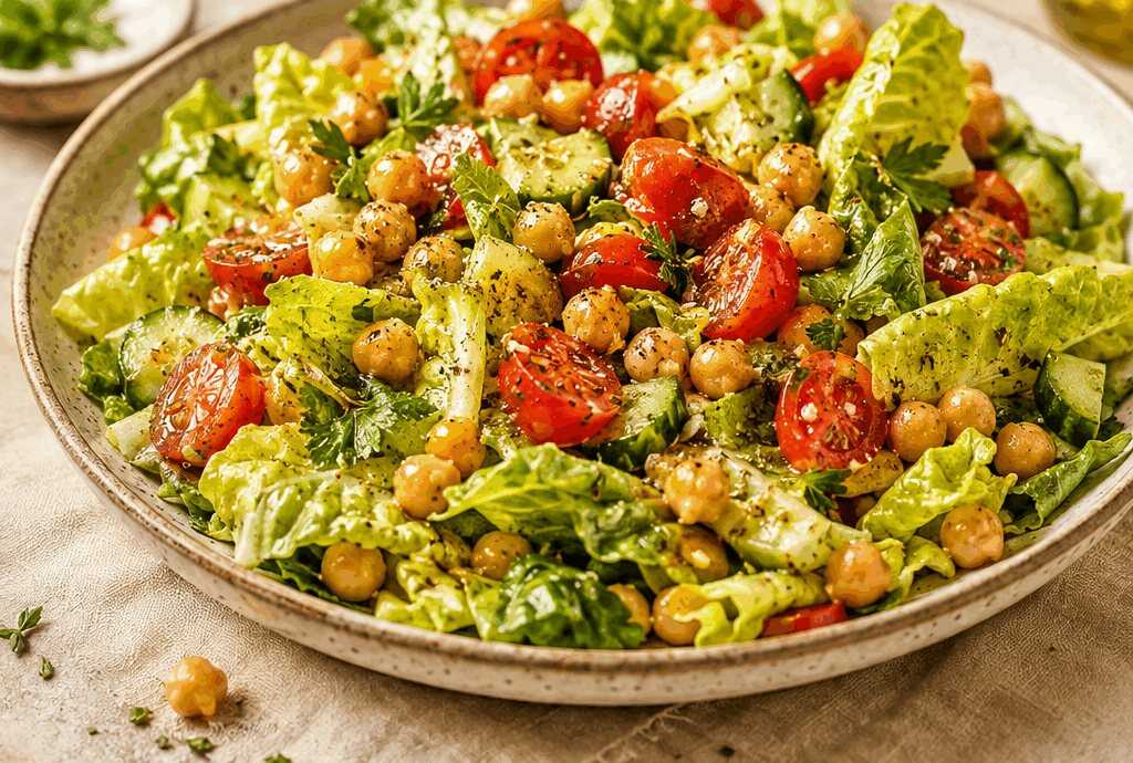 Vegane Knackige Salatkreation: Genussvoll und voller Überraschungen!