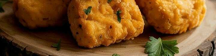 Vegane Nuggets aus der Heißluftfritteuse