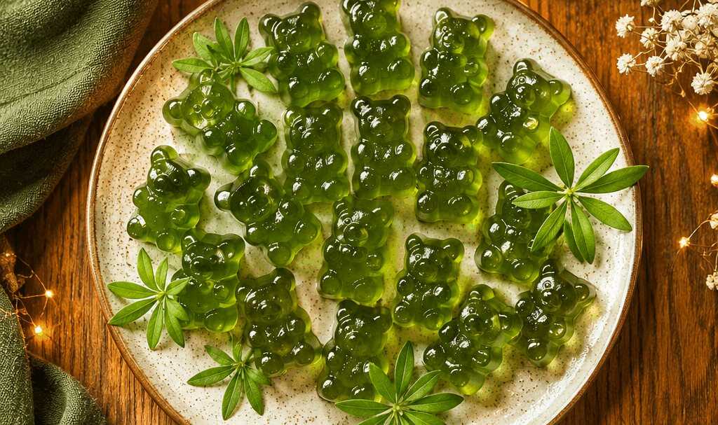 Waldmeister-Gummibärchen