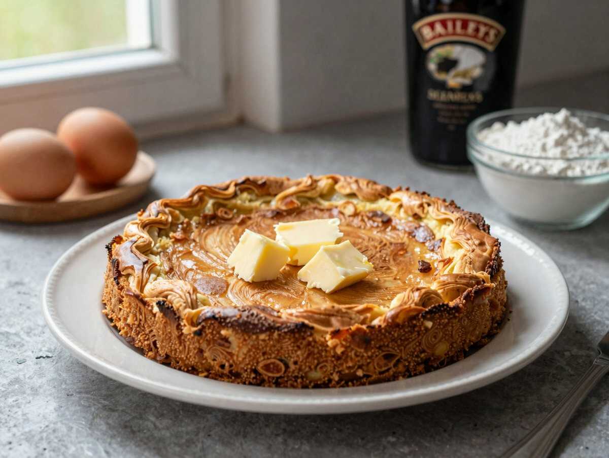 Verführerischer Kaffeekuchen mit Baileys – Probier unbedingt dieses Rezept! – während der Zubereitung