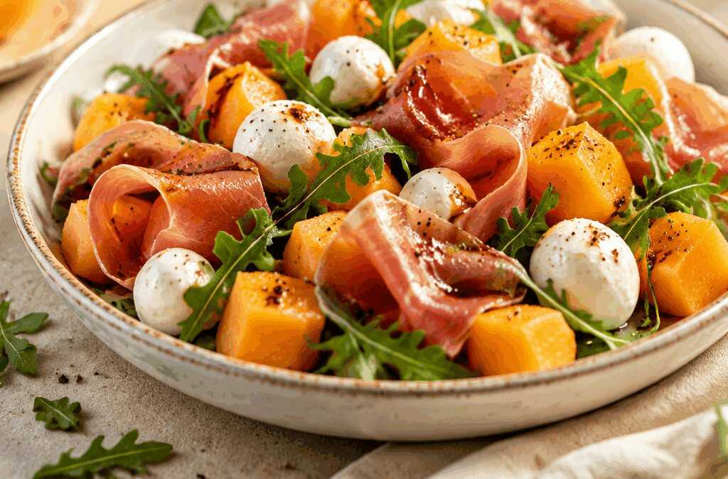 Verführerischer Prosciutto-Melonen-Salat: Die perfekte Sommerfreude, die Sie nicht verpassen sollten!