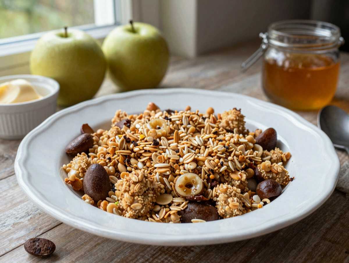 Verführerisches Apfelcrumble-Rezept, das Sie unbedingt ausprobieren müssen! – während der Zubereitung