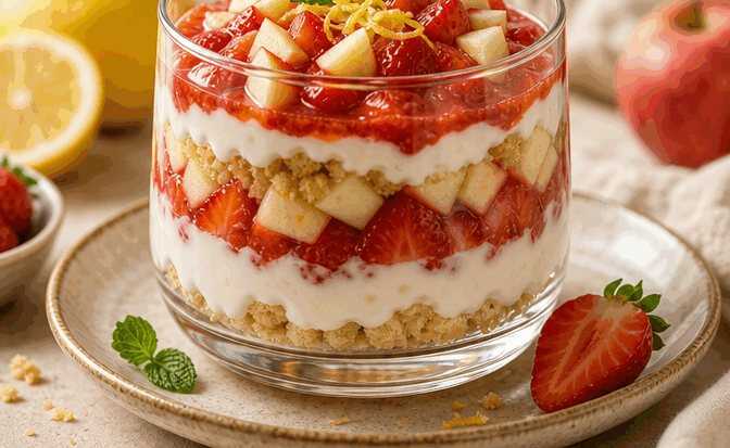 Verführerisches Dessert: Fruchtiger Joghurt-Traum zum Nachmachen