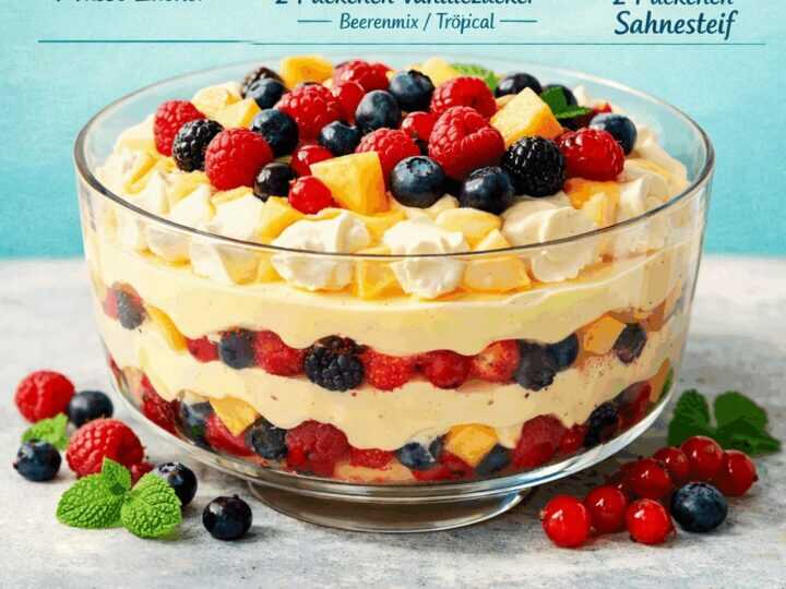 Verführerisches Eierlikör-Dessert mit Früchten: So einfach gelingt’s!
