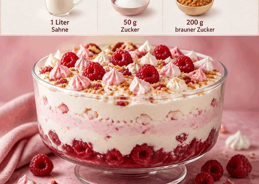 Himbeercreme-Dessert Rezept entdecken
