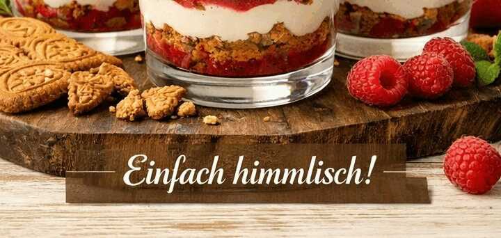 Verführerisches Himbeerdessert mit Spekulatius – Unwiderstehlicher Genuss garantiert!
