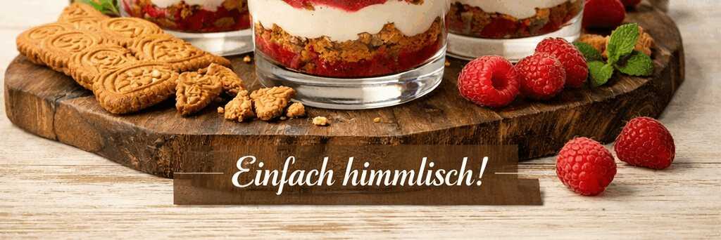 Himbeerdessert mit Spekulatius – Unwiderstehlicher Genuss garantiert