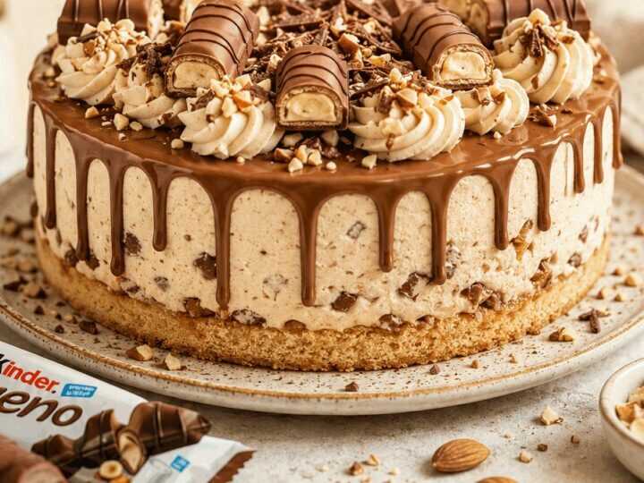 Verführerisches Kinder Bueno Torte Rezept: So gelingt der süße Genuss!