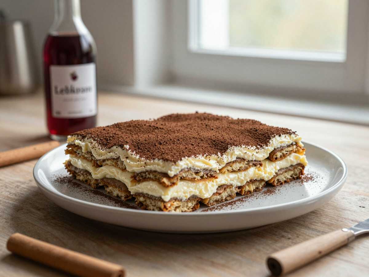 Verführerisches Lebkuchen-Tiramisu: Ein unwiderstehliches Rezept entdecken! – während der Zubereitung