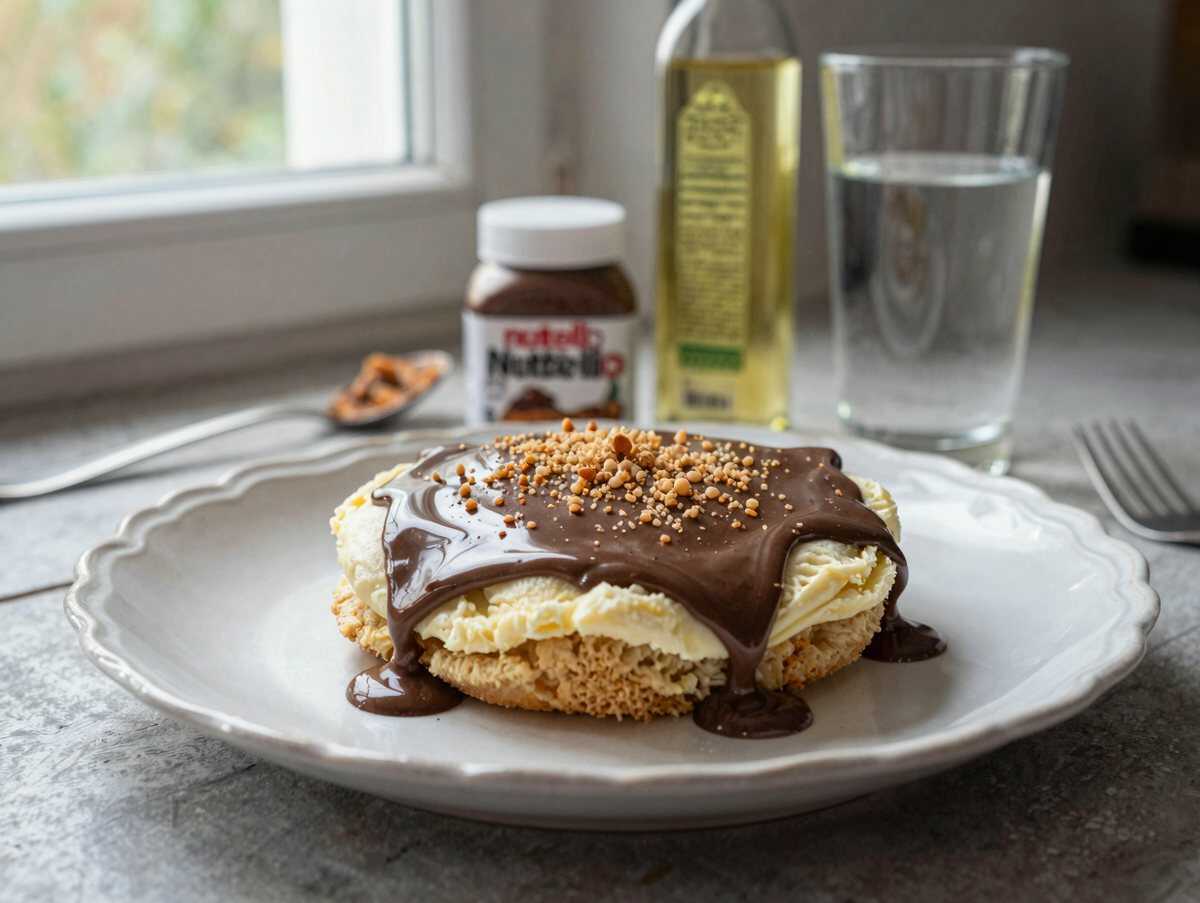 Verführerisches Nutella-Schnitten-Rezept, das Sie unbedingt ausprobieren müssen! – während der Zubereitung