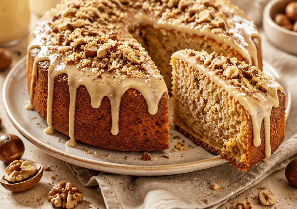 Nuss-Eierlikör-Kuchen