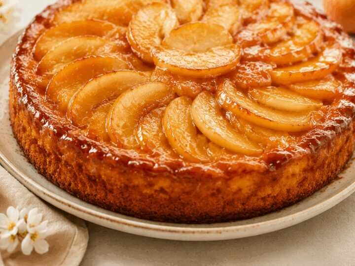 Verführerisches Rezept für eine glasierte Apfeltorte, das Sie unbedingt probieren müssen!