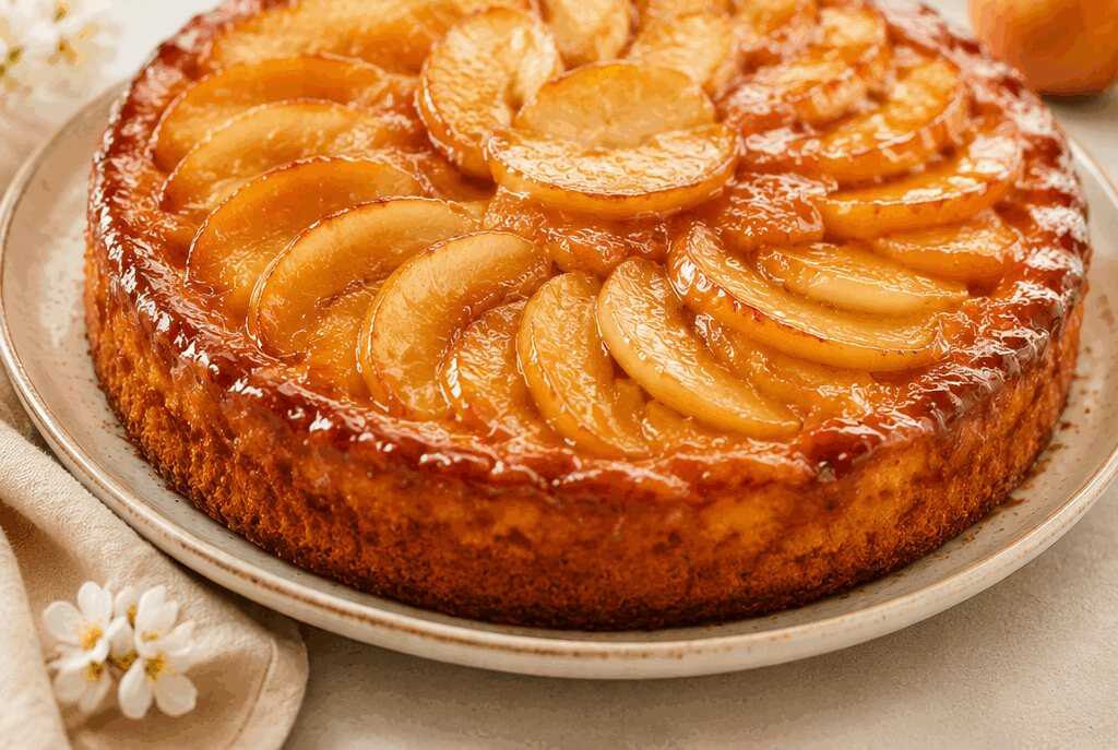 Verführerisches Rezept für eine glasierte Apfeltorte, das Sie unbedingt probieren müssen!