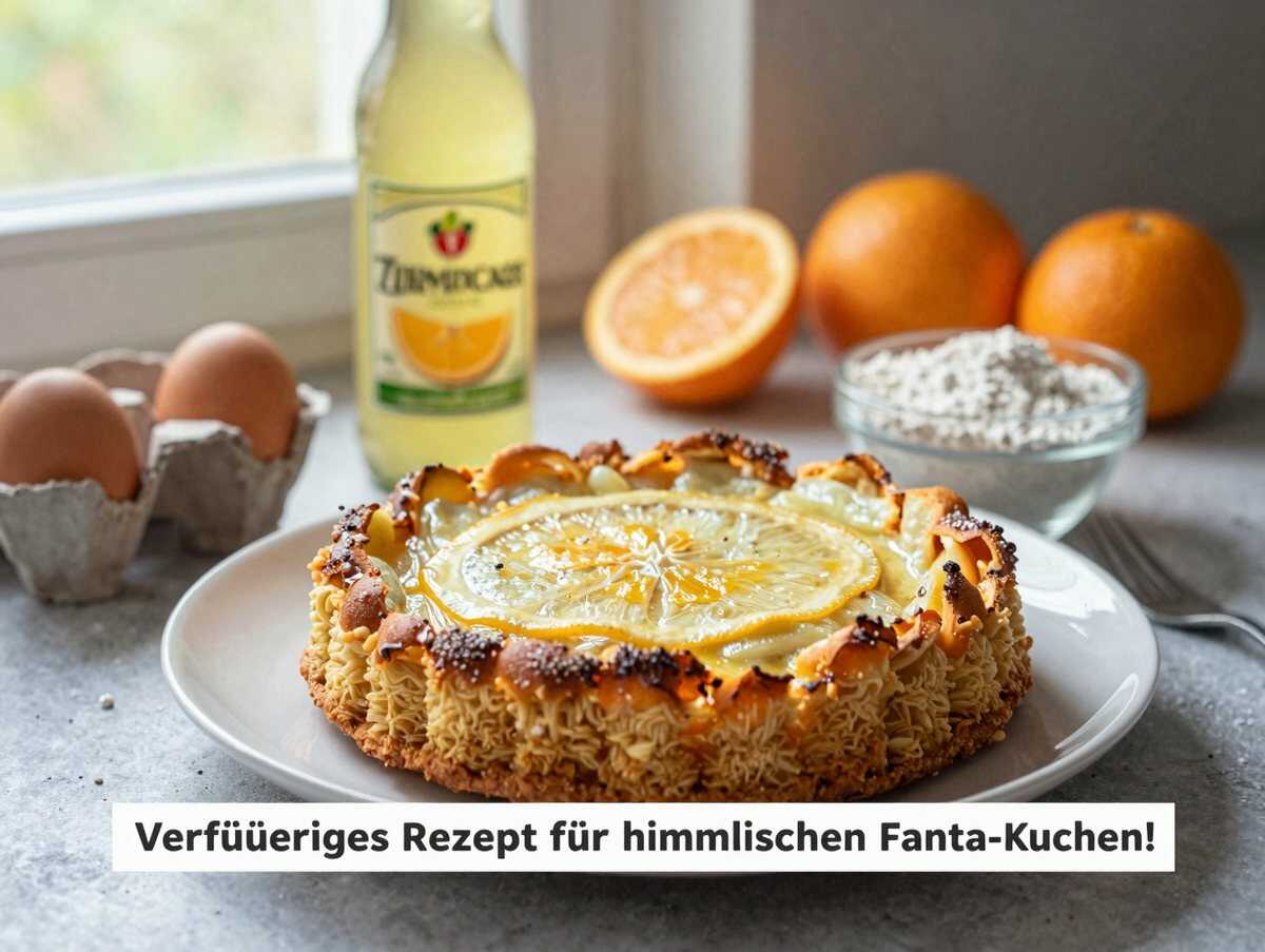 Verführerisches Rezept für himmlischen Fanta-Kuchen! – während der Zubereitung