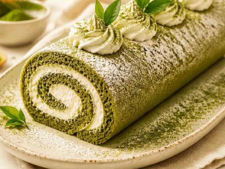 Verführerisches Rezept: Matcha-Grüntee-Roulade zum Selbermachen!