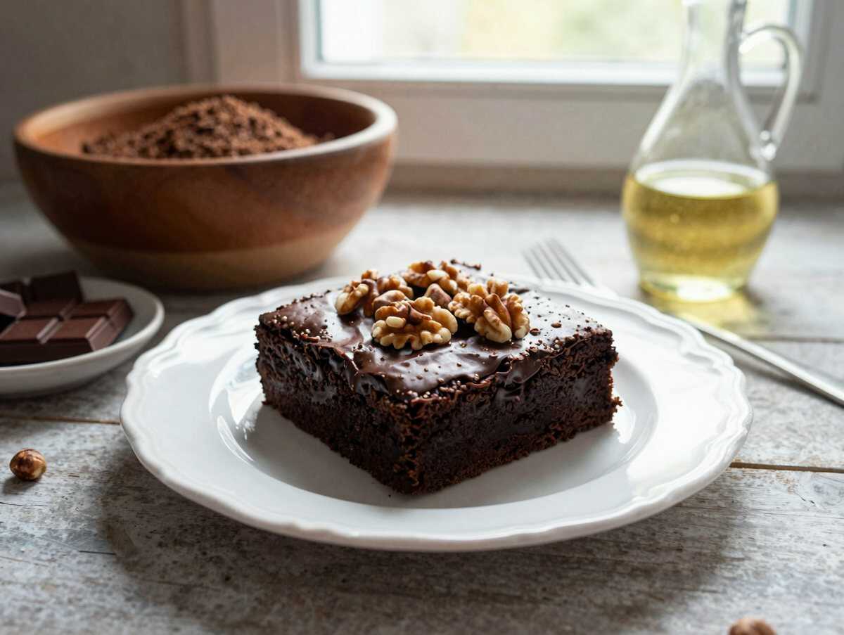 Verführerisches Walnuss-Brownie-Rezept, das Sie ausprobieren müssen! – während der Zubereitung