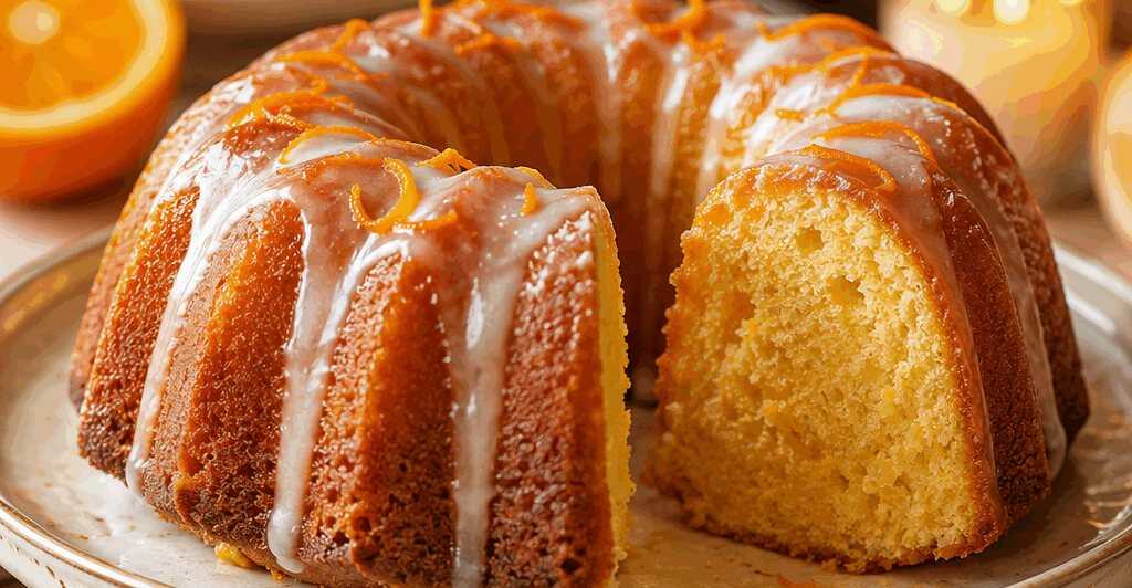 Verlockend Flaumiger Orangen Gugelhupf – Ein Genuss für Alle Sinne! – so sieht es fertig aus