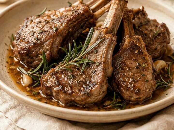 Verlockende Lammkoteletts aus dem Slow Cooker für ein müheloses Gourmet-Erlebnis