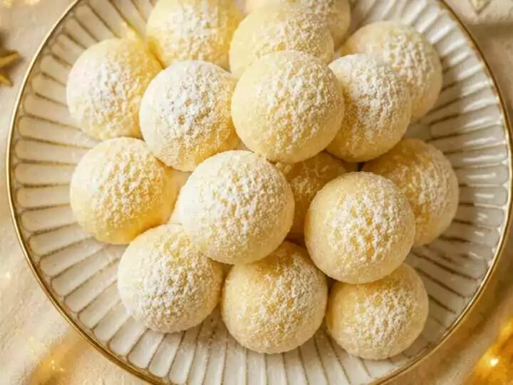 Vanillekugeln (ohne Ei)