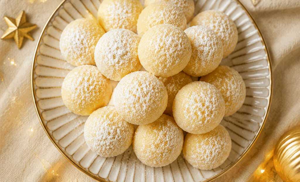 Vanillekugeln (ohne Ei)