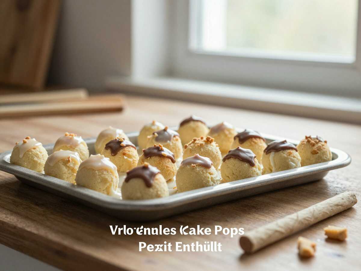 Verlockendes Cake Pops Rezept Enthüllt: Perfekte Leckereien für Deine nächste Party! – während der Zubereitung