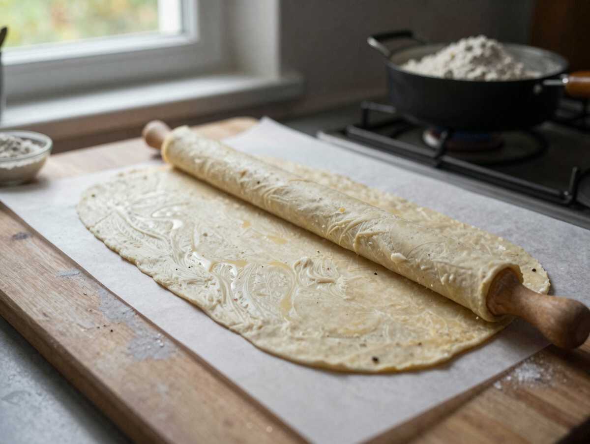 Verlockendes Dessert: So einfach zauberst du köstliche Puddingschnecken! – während der Zubereitung