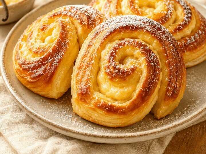 Verlockendes Dessert: So einfach zauberst du köstliche Puddingschnecken!