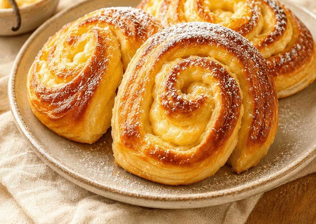 Verlockendes Dessert: So einfach zauberst du köstliche Puddingschnecken!