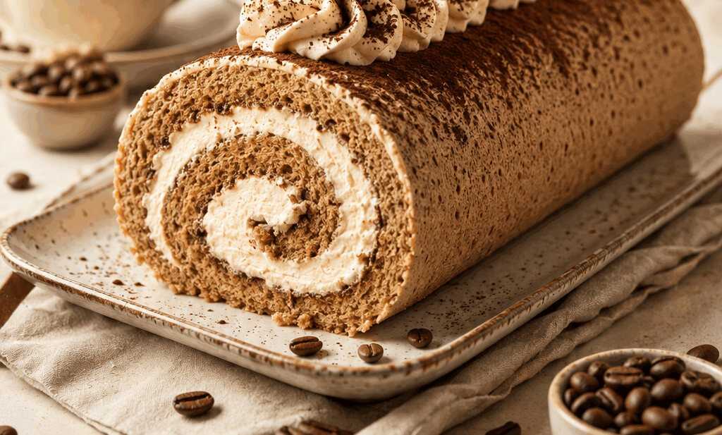 Verlockendes Kaffee-Biskuitrollen-Rezept: Ein Genussmoment erleben!