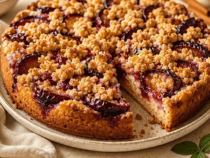 Verlockendes Pflaumenkuchen-Rezept mit Zimtstreuseln, das Sie probieren müssen!