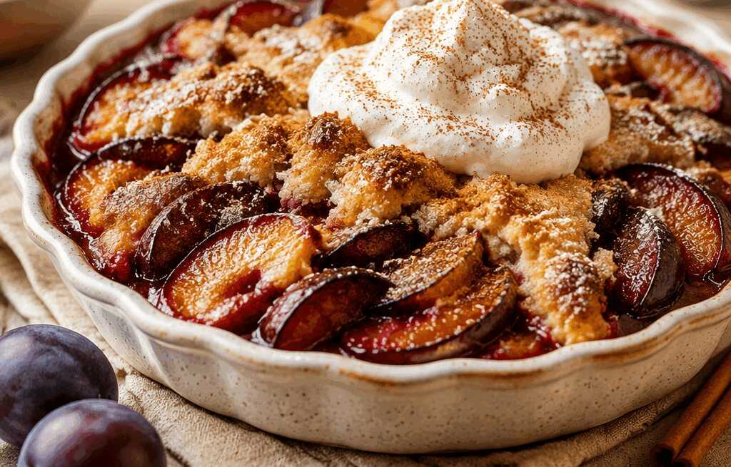 Pflaumen-Zimt-Dessert