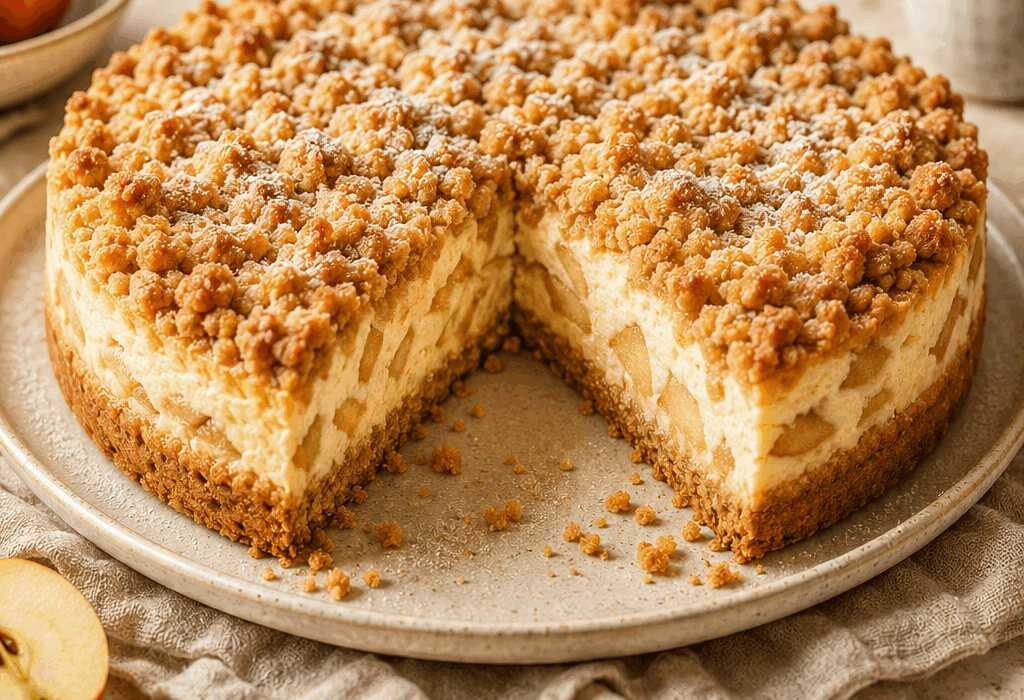 Apfel-Streusel-Käsekuchen