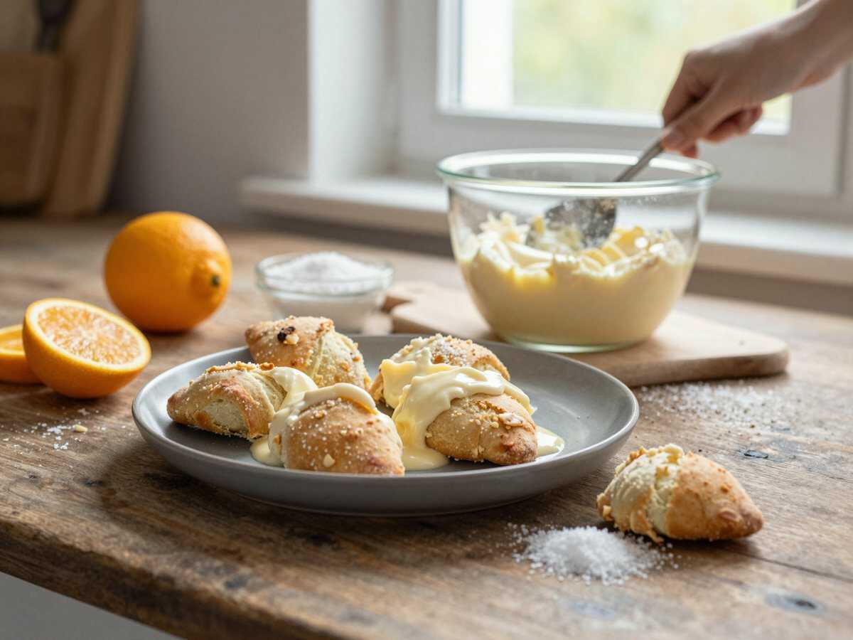 Verlockendes Rezept: Köstliche Mascarpone-Sticks Einfach Selbstgemacht! – während der Zubereitung