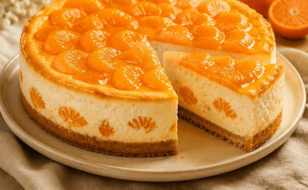 So zaubern Sie den perfekten Mandarinen-Käsekuchen