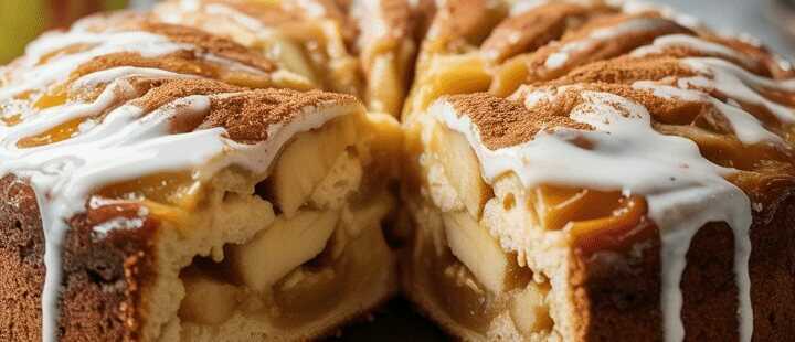 Verrühren Sie Apfel, ein Ei und Joghurt & In nur 15 Minuten zaubern Sie eine Leckerei