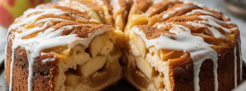 Verrühren Sie Apfel, ein Ei und Joghurt & In nur 15 Minuten zaubern Sie eine Leckerei