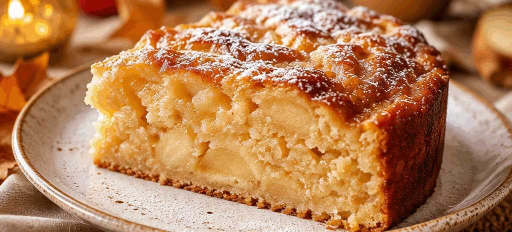 Verwandle dein Dessert: Dieser Apfelmuskuchen begeistert alle! – so sieht es fertig aus
