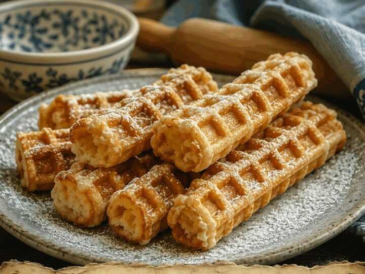 Waffel-Sticks aus dem Airfryer, das Soulfood für gemütliche Tage