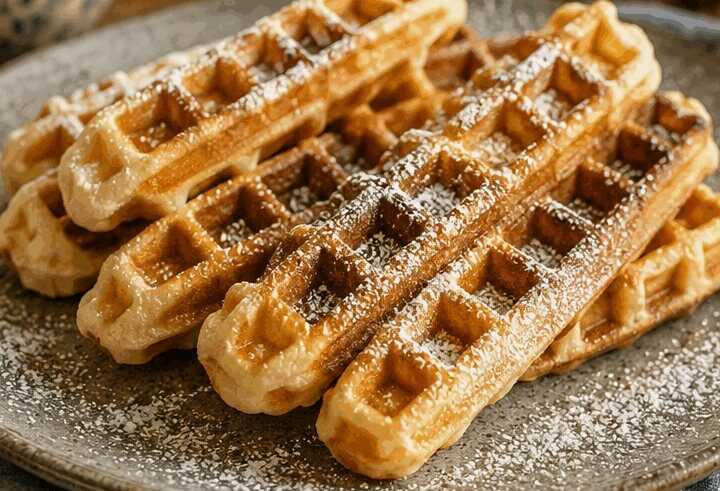 Waffel-Sticks aus dem Airfryer – mit Zutaten, die du sowieso zu Hause hast