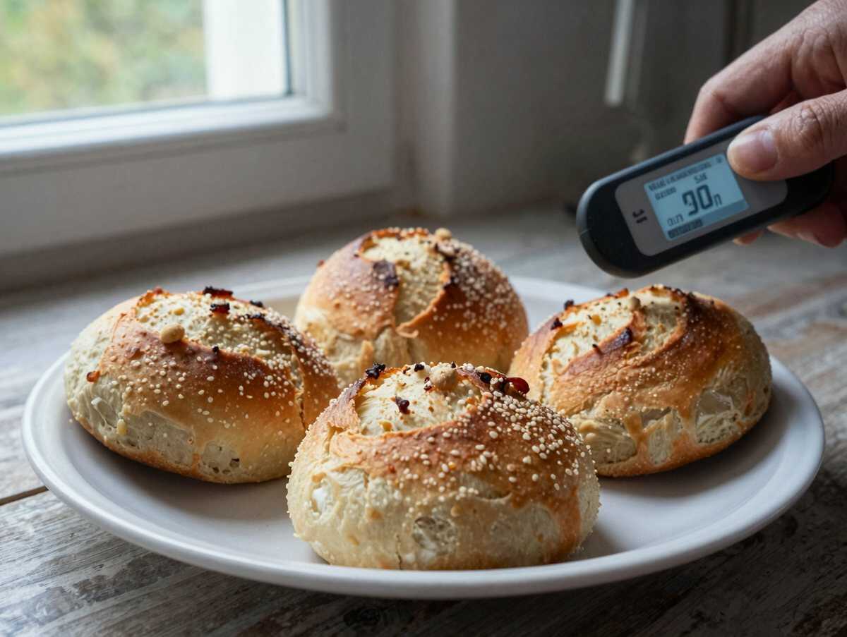 Weiche Milchbrötchen wie vom Bäcker in 30 Minuten gemacht – während der Zubereitung